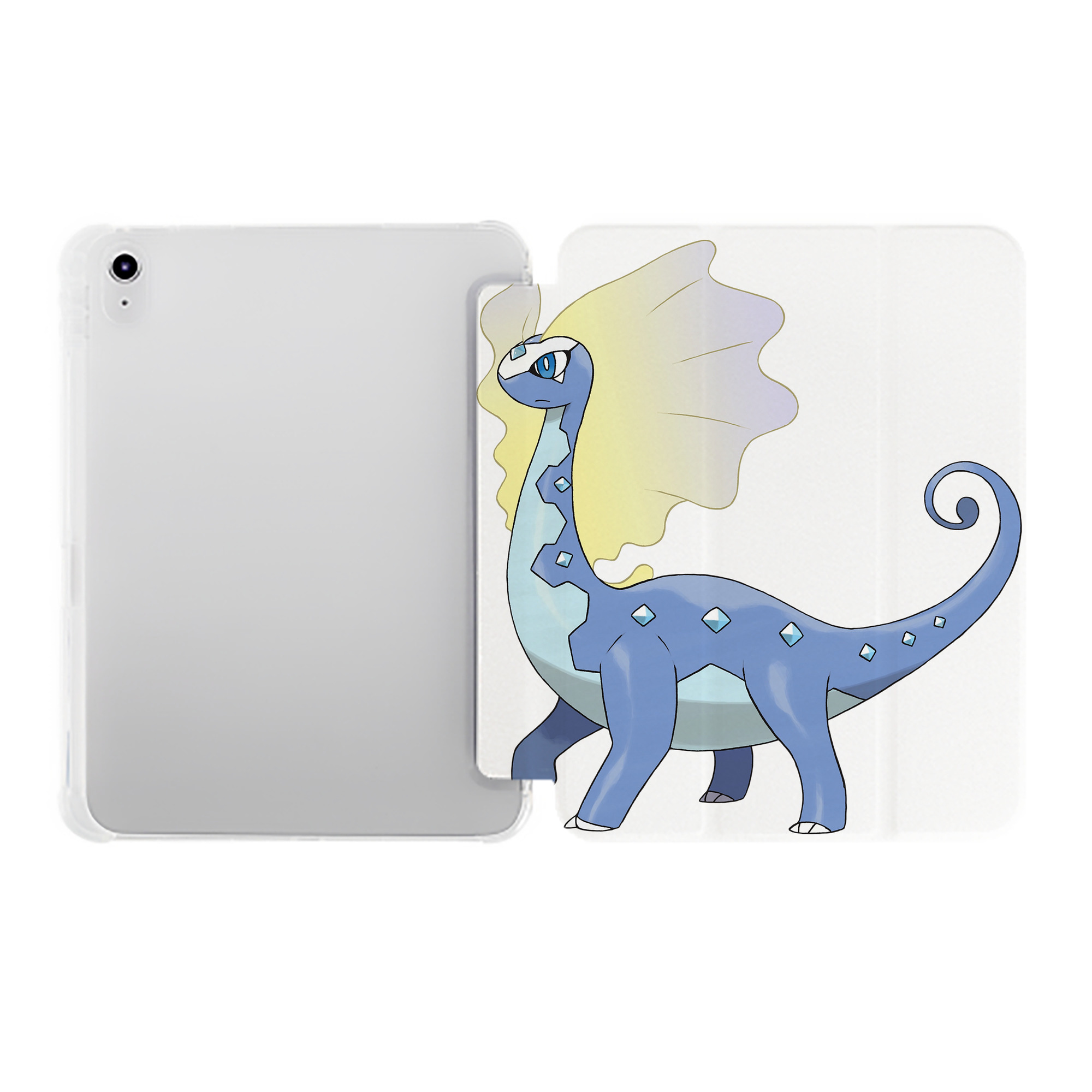 （画像用） ポケットモンスター Pokémon IPad ケース ペン収納付き 三つ折りスタンド PUレザー×シリコン 対応機種9.5/10.5/10.9インチ